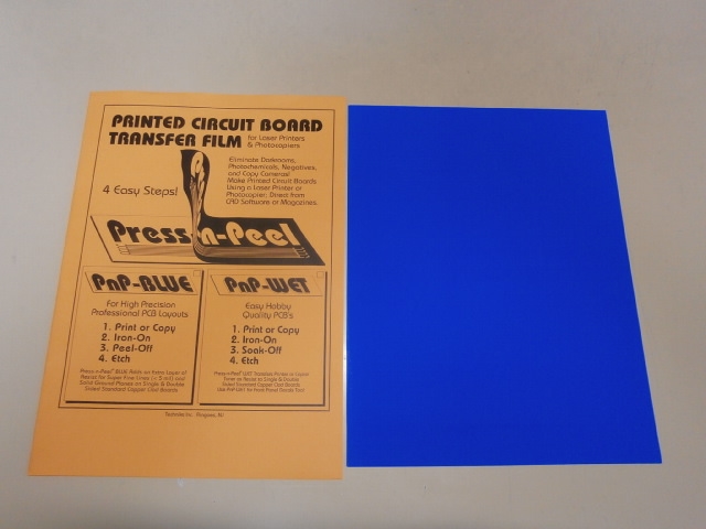 Press-n-Peel Blue Transfer Film パターン転写シート  