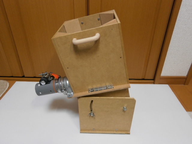 MDF材と塩ビパイプを使った自作卓球マシンの製作