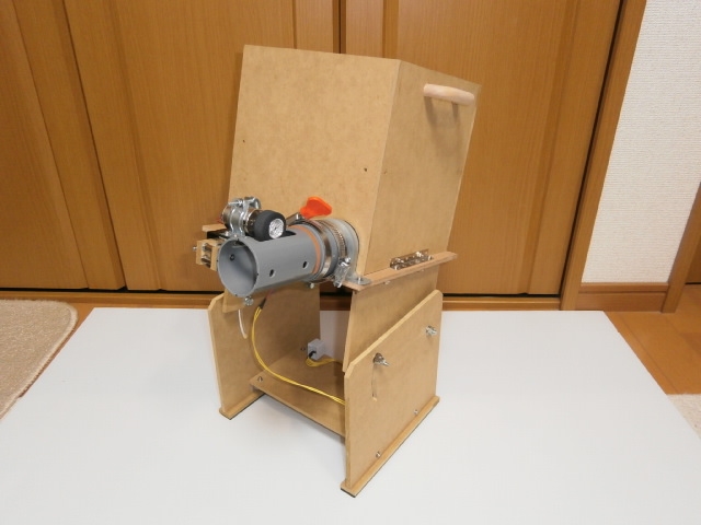 MDF材と塩ビパイプを使った自作卓球マシンの製作