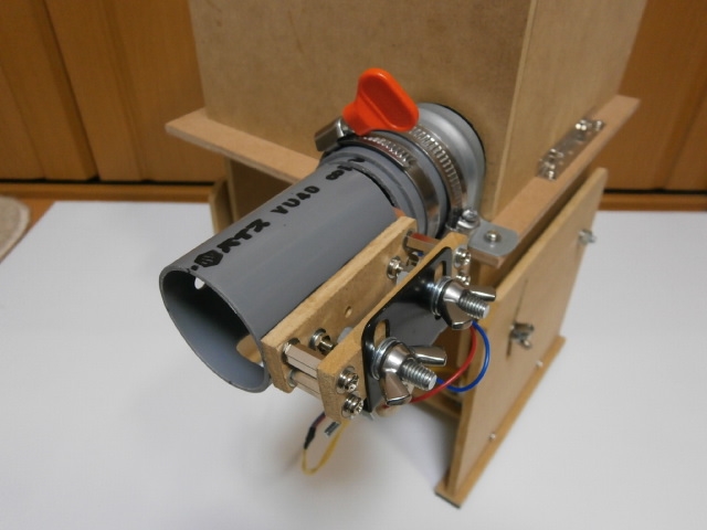 MDF材と塩ビパイプを使った自作卓球マシンの製作